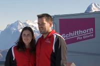 2017 Jenny Perret und Martin Rios auf dem Schilthorn