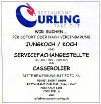 Inserat Restaurant Take-Out